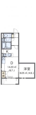 ミランダクラーラの間取り