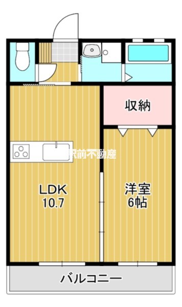 シオンハイムの間取り