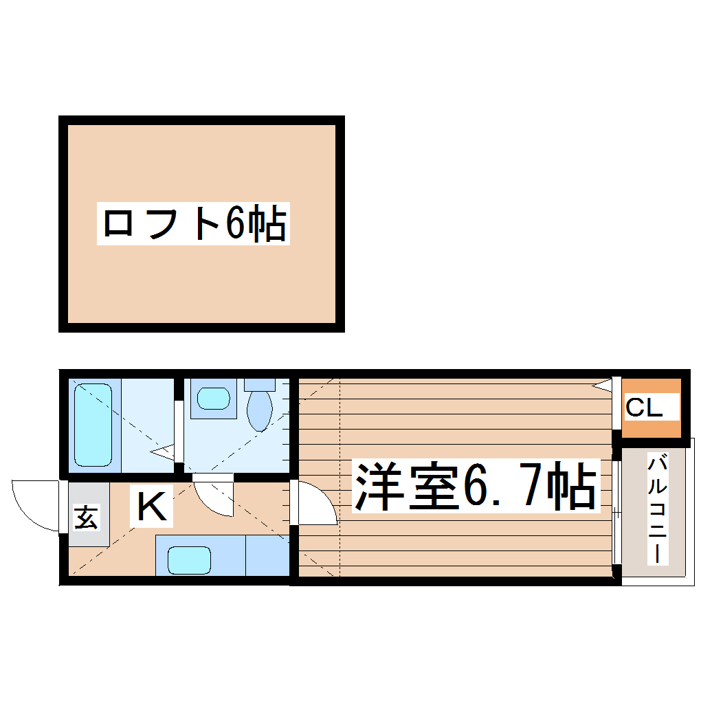 グレイスあおばの間取り