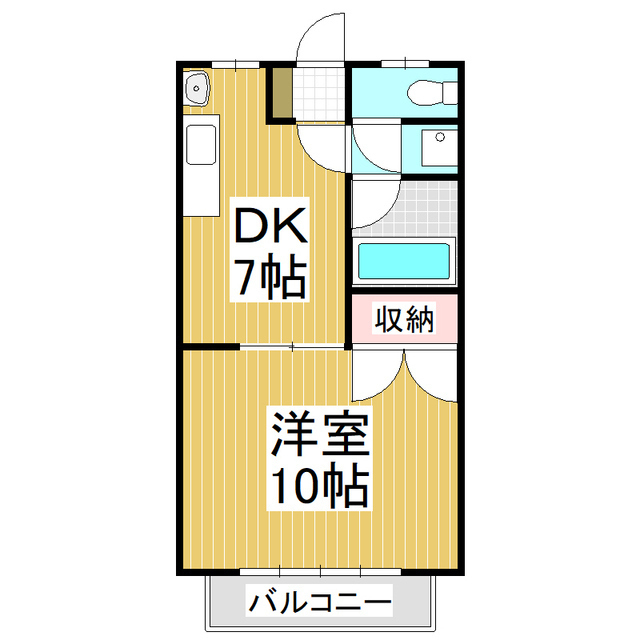 グリーンハイツ高森の間取り