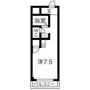 シャトーヒロの間取り