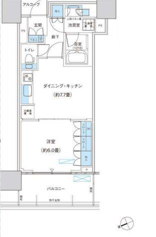 パークシティ柏の葉キャンパス　ザ・ゲートタワー　ウエストの間取り