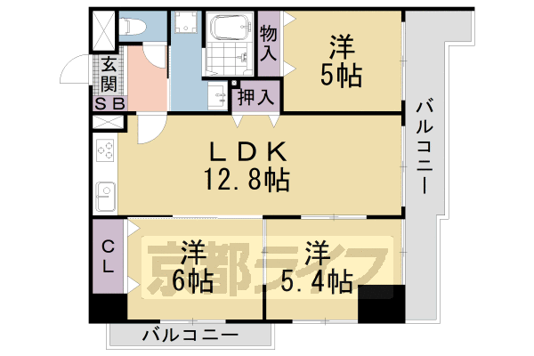 サン・ユーIIの間取り