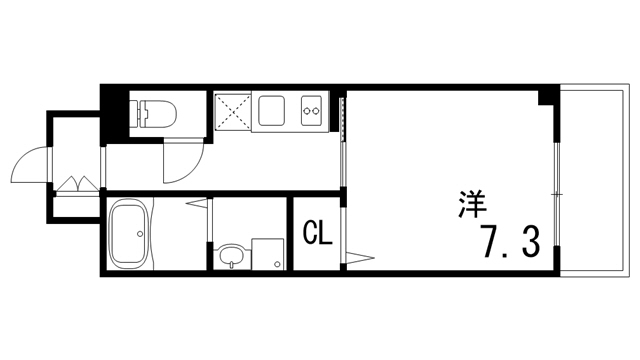 Ｔ’ｓ　ＣＵＢＥ　ＺＥＲＯの間取り