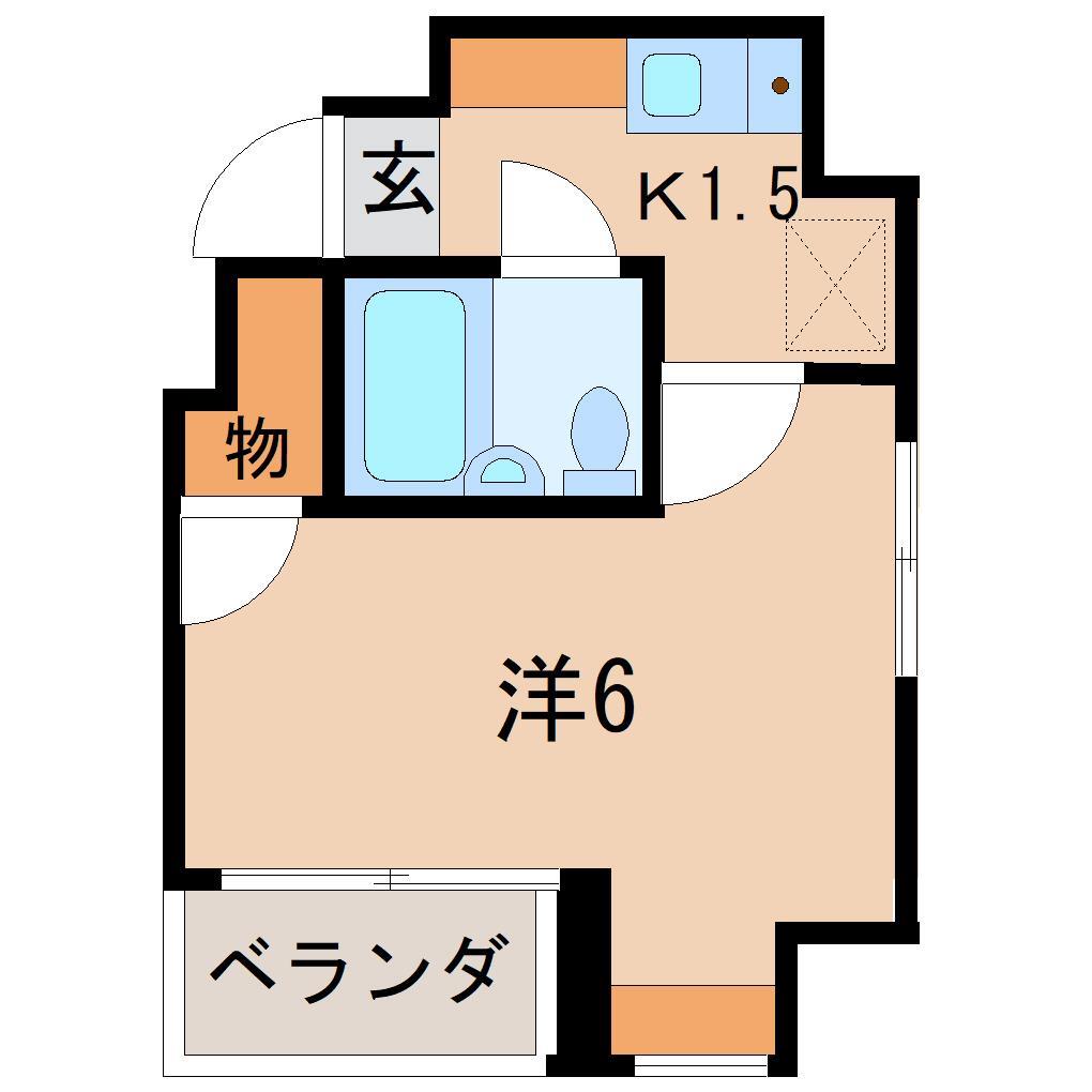 ダイアパレス宮下町　７０２号の間取り