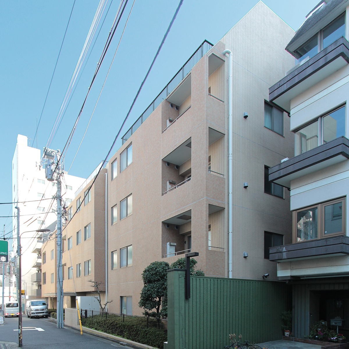 千代田区平河町のマンションの建物外観