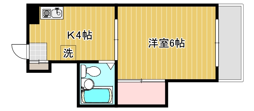 広島市安佐南区祇園のマンションの間取り