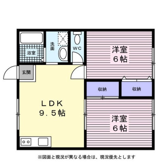 グリーンハイムの間取り