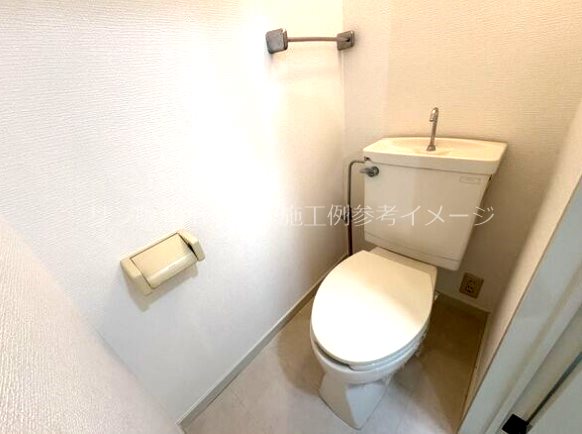 トイレ　同仕様・同物件別室施工例参考イメージ画像