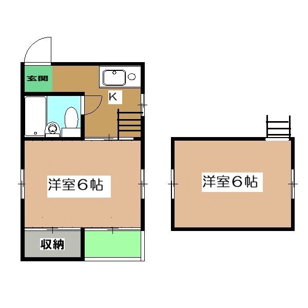 マンション５の間取り