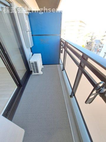 バルコニー　お洗濯にも便利なバルコニー付き