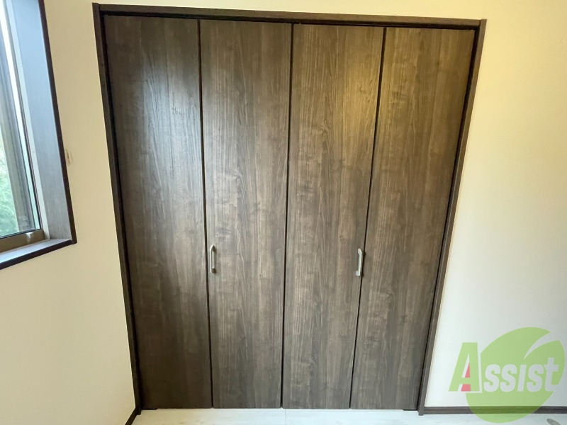 収納　ここに収納があります。収納があると部屋が広く使えます。