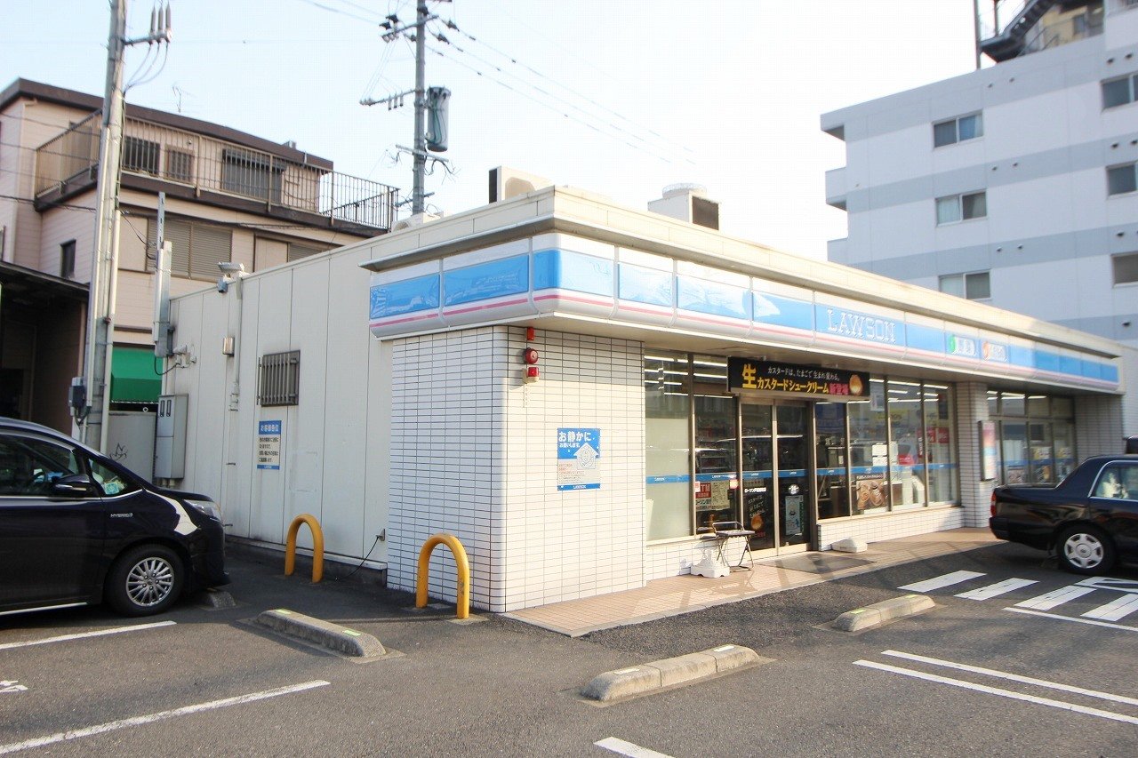 コンビニ　ローソン戸畑旭町店（コンビニ）まで191m