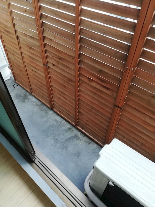 バルコニー　同建物同号室の室内写真です。