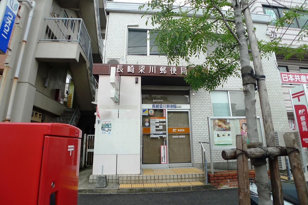 郵便局　梁川郵便局（郵便局）まで850m