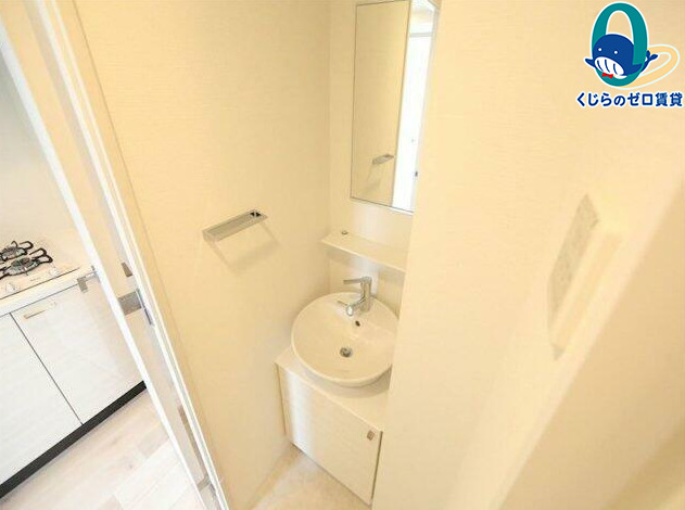 洗面設備　名古屋で一番初期費用の安い賃貸専門の不動産会社です(^^)