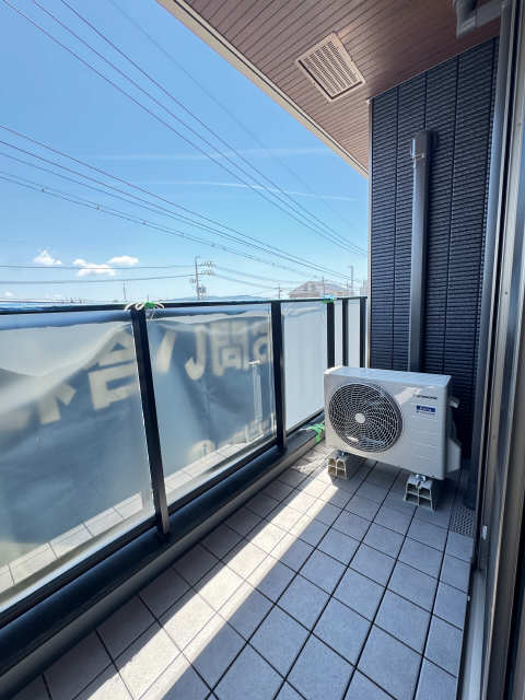 バルコニー　写真は一階です