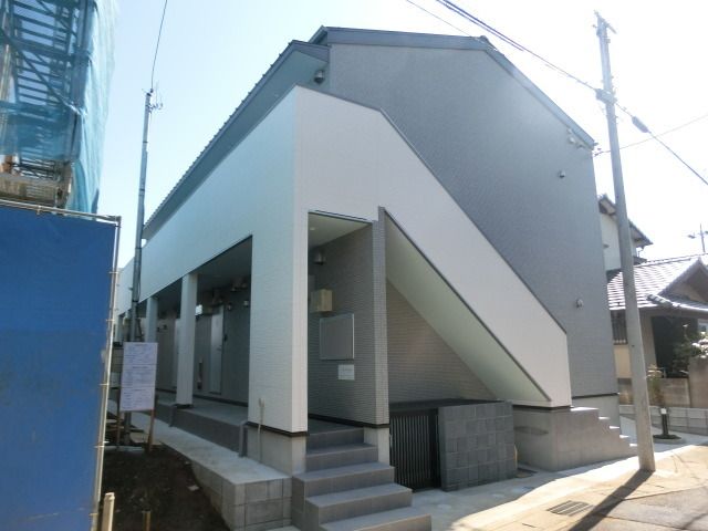 建物外観　インターネット無料のアパートです。