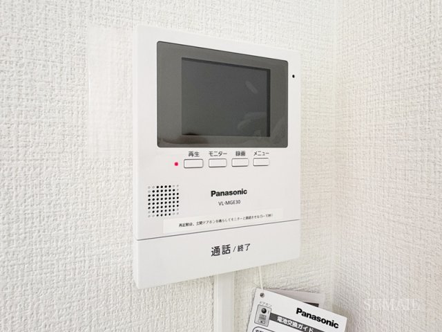 セキュリティ　モニター付インターホン完備☆