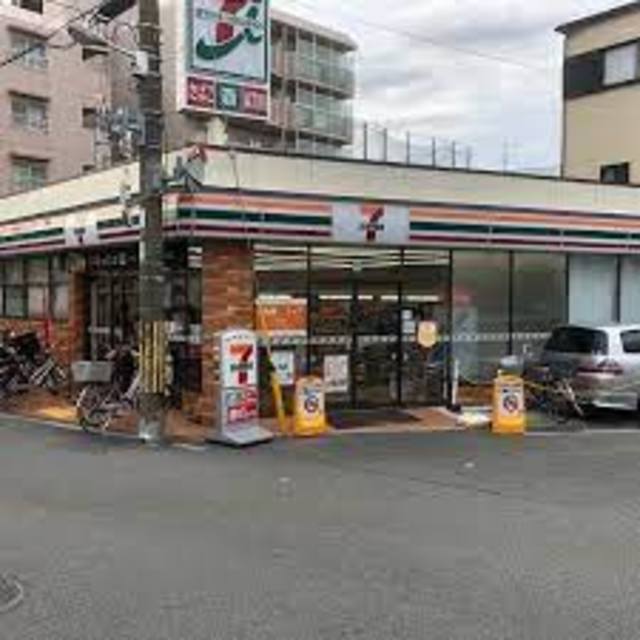 コンビニ　セブンイレブン大阪上新庄3丁目店（コンビニ）まで100m