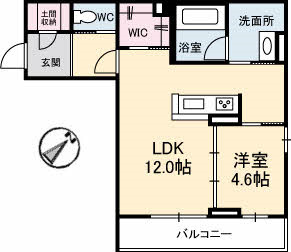 グラシアの間取り写真