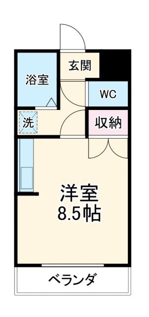 スパークルムライの間取り写真