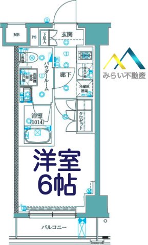 セジョリ横浜睦町の間取り写真