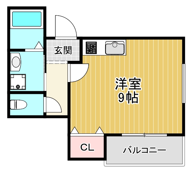 フジパレス今福西II番館の間取り写真