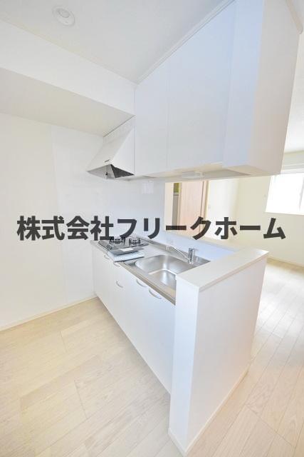 ＪＲ総武線 三鷹駅 徒歩18分 2階建 築10年のキッチン写真
