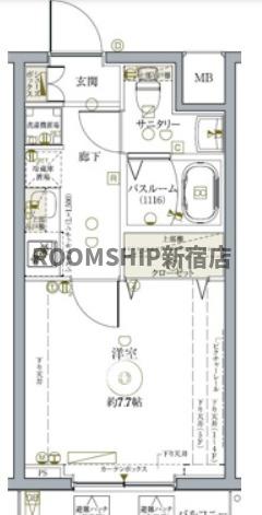 西武新宿線 武蔵関駅 徒歩5分 5階建 築8年の間取り写真