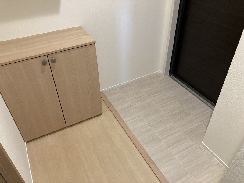 玄関　シンプルで使いやすい玄関です