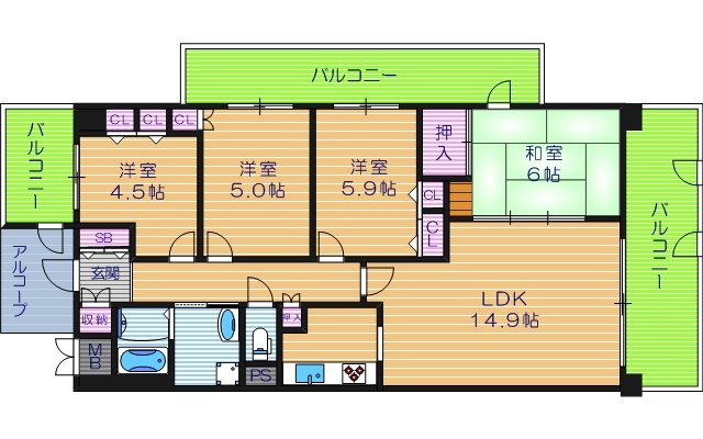 間取り図
