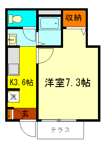 Duo泉の間取り