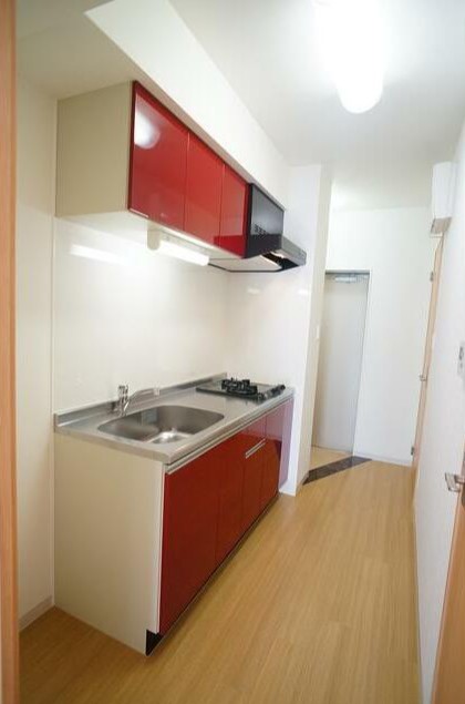 キッチン　２口システムキッチン