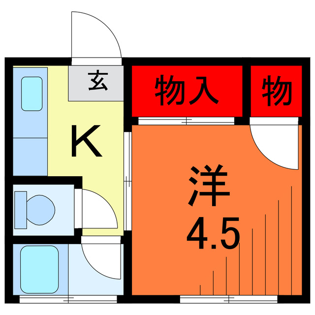 多川ビルの間取り