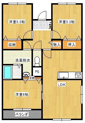 シンセアブリアンの間取り