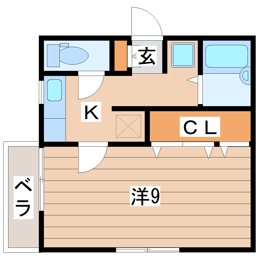 リトルまあちの間取り