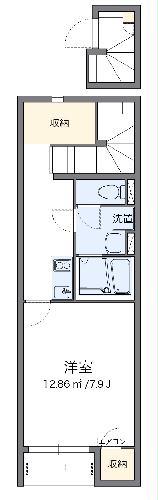 クレイノ千住IIの間取り