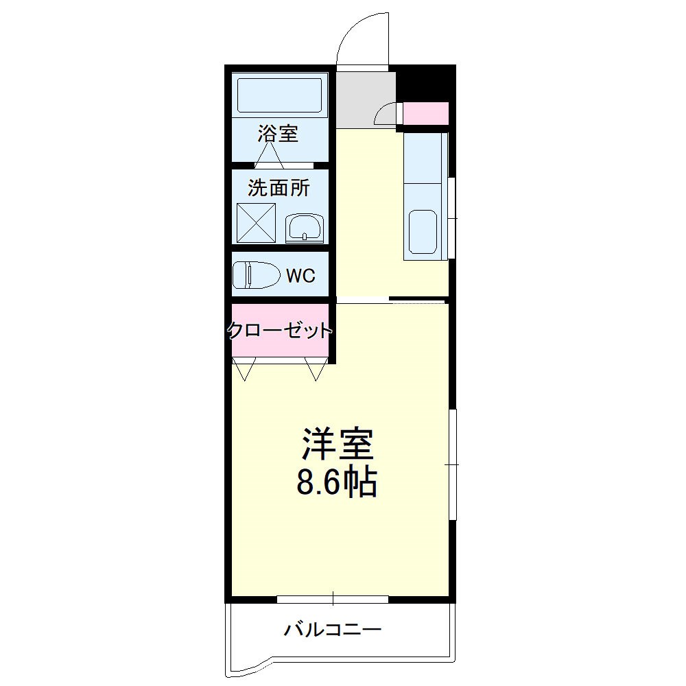 【ティアラ西伊場の間取り】