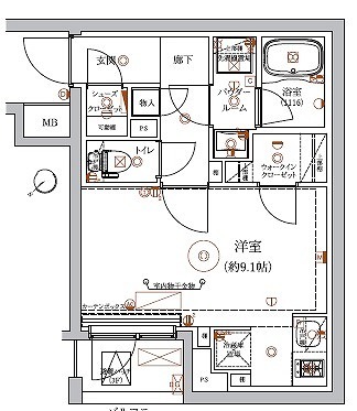 RELUXIA東武練馬の間取り