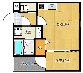 MOVE高須駅前の間取り