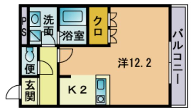 ユースパレス2の間取り