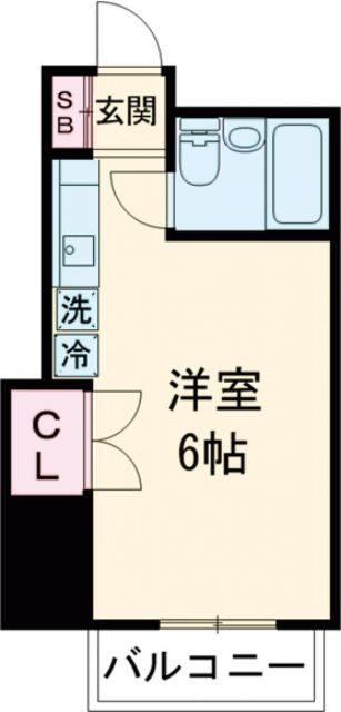 八王子市大塚のマンションの間取り