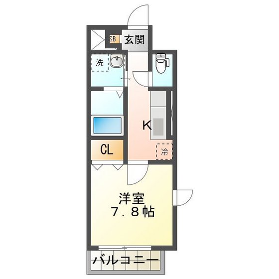 ｃｏｃｏｏｎ（コクーン）の間取り