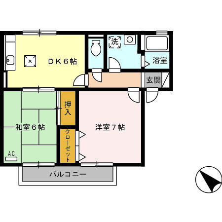 エスポワールの間取り