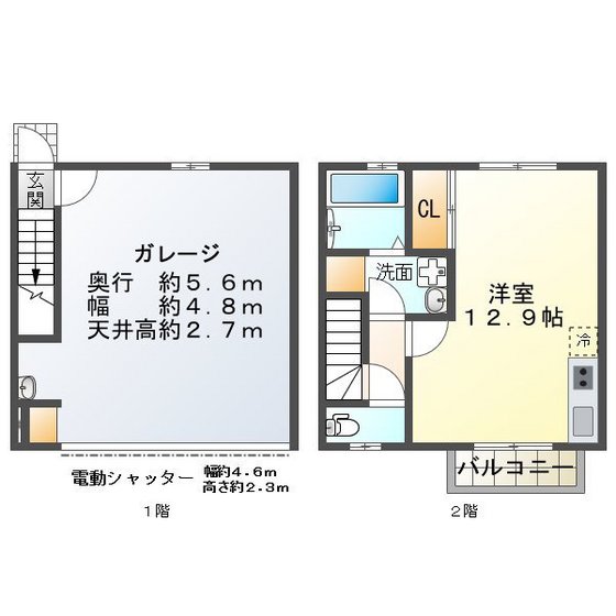 サーキットＢＡＳＥの間取り