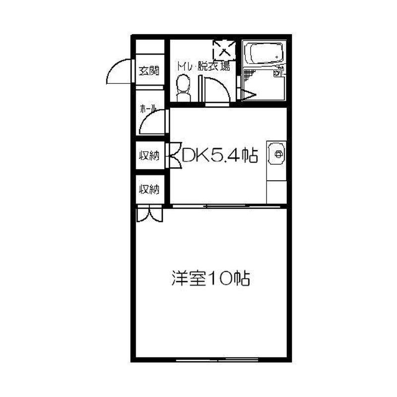 マンションくどうの間取り