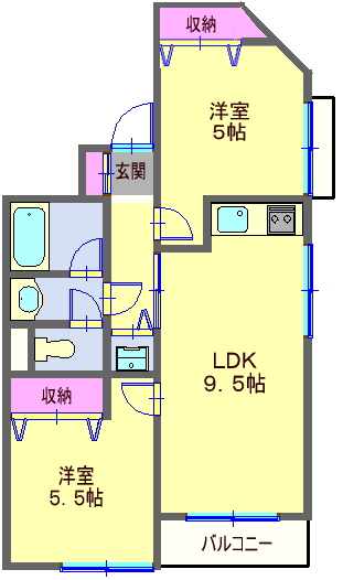 DRホームズ武蔵小山の間取り