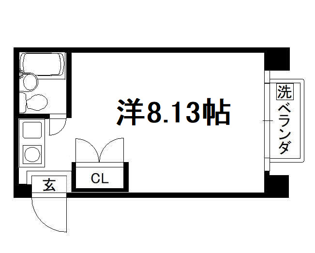 Gramercy京都今出川の間取り