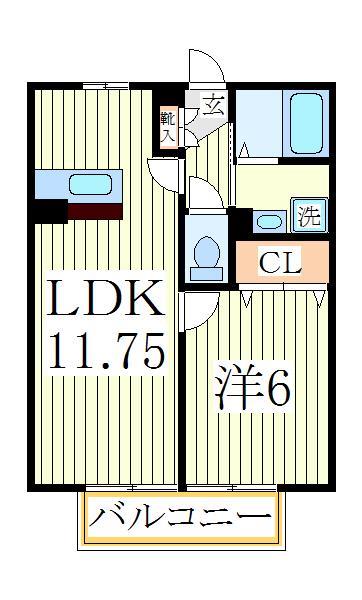 エトワールの間取り